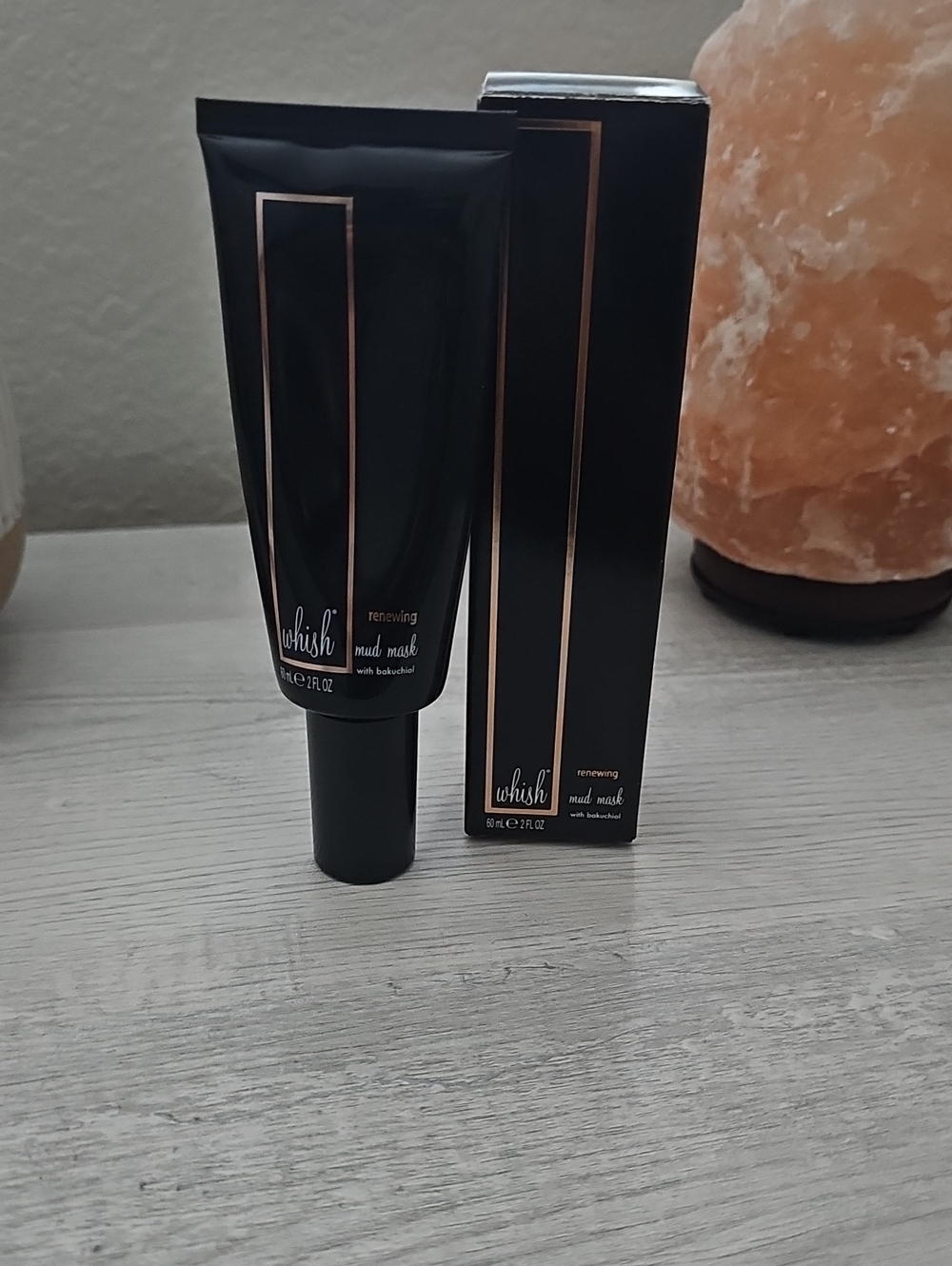 Whish Renewing Mud Mask Bakuchiol Exfoliating 2 oz NIB